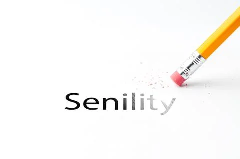 Pencil with eraser Stock Photos