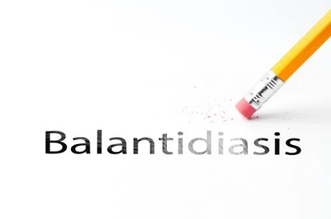 Pencil with eraser Stock Photos