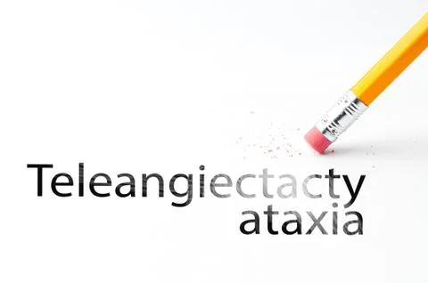 Pencil with eraser Stock Photos