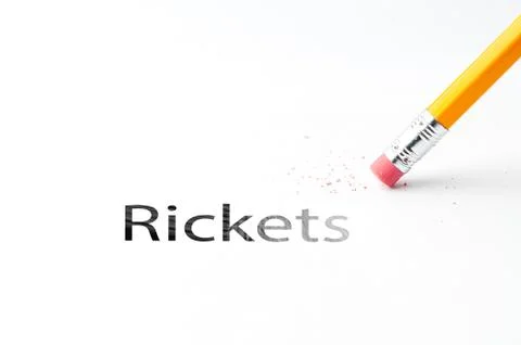 Pencil with eraser Foto stock