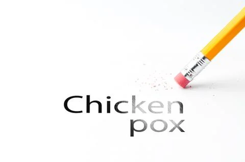 Pencil with eraser Stock Photos