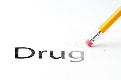 Pencil with eraser Stock Photos