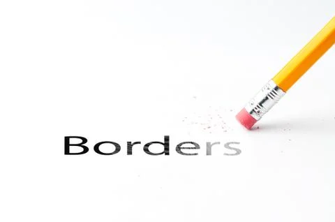 Pencil with eraser Foto stock