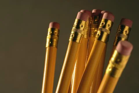 Pencil Erasers Stock Photos