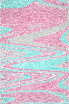 Pencil fluid abstract elements. Dynamic lines. Template for the design of fly Stock Illustration