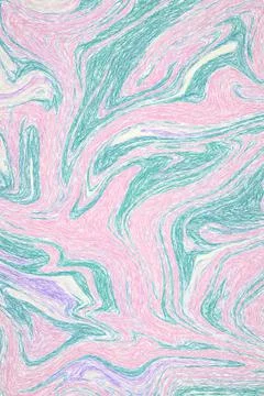 Pencil fluid abstract elements. Dynamic lines. Template for the design of fly Stock Illustration