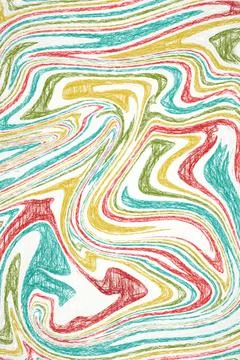 Pencil fluid abstract elements. Dynamic lines. Template for the design of fly Stock Illustration