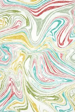 Pencil fluid abstract elements. Dynamic lines. Template for the design of fly Stock Illustration