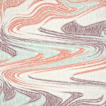 Pencil fluid abstract elements. Dynamic lines. Template for the design of fly 스톡 일러스트