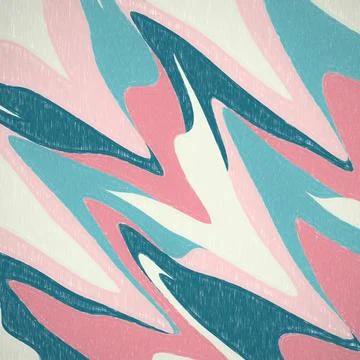 Pencil fluid abstract elements. Dynamic lines. Template for the design of fly 库存插图