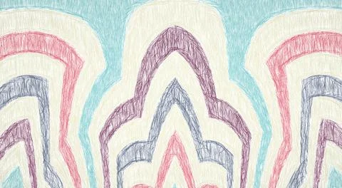 Pencil fluid abstract elements. Dynamic lines. Template for the design of fly Stock Illustration