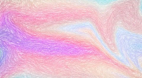 Pencil fluid abstract elements. Dynamic lines. Template for the design of fly Stock Illustration