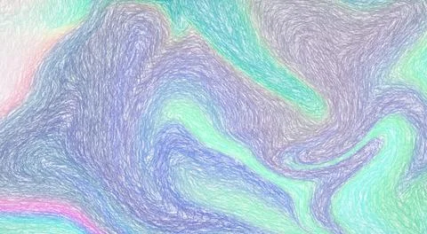 Pencil fluid abstract elements. Dynamic lines. Template for the design of fly 스톡 일러스트