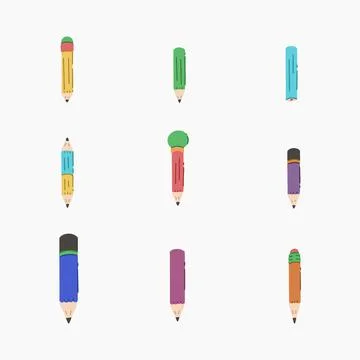Pencil hand drawn vector illustration Stock Illustration