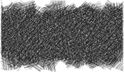 Pencil hatched background in black and white Illustrazione stock