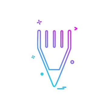 Pencil icon design vector イラスト素材