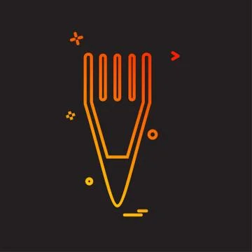 Pencil icon design vector Stock Illustration