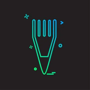 Pencil icon design vector Stock Illustration
