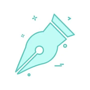 Pencil icon design vector Stock Illustration