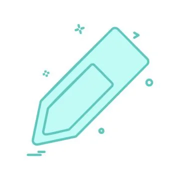 Pencil icon design vector Stockillustratie