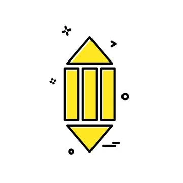 Pencil icon design vector Stockillustratie
