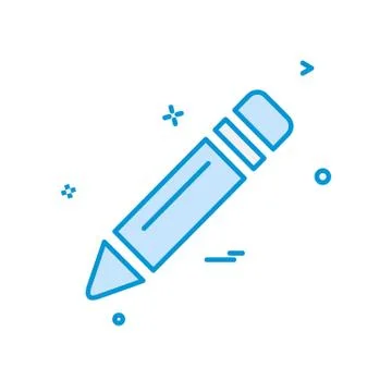 Pencil icon design vector Stockillustratie