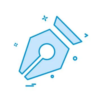 Pencil icon design vector Stock Illustration