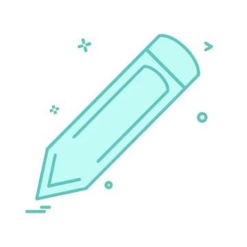 Pencil icon design vector イラスト素材