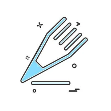 Pencil icon design vector Stockillustratie
