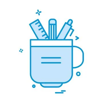 Pencil icon design vector Stockillustratie
