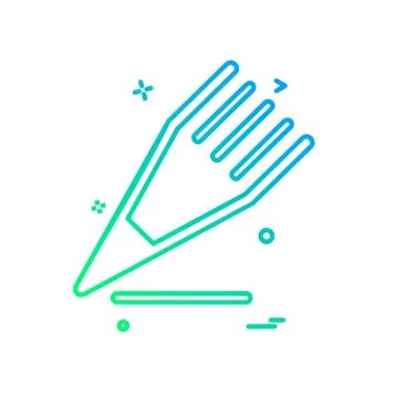 Pencil icon design vector Stockillustratie