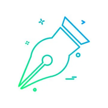 Pencil icon design vector Stockillustratie