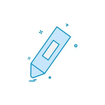 Pencil icon design vector 스톡 일러스트