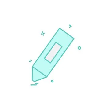 Pencil icon design vector Stockillustratie
