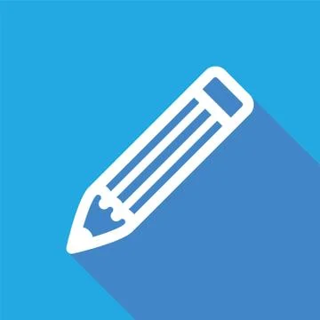 Pencil icon. Stock Illustration