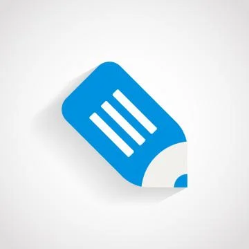 Pencil icon. Stock Illustration