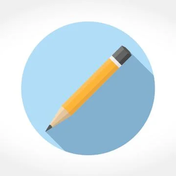 Pencil Icon Stock Illustration