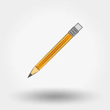Pencil icon Stock Illustration