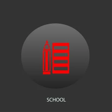 Pencil icon Stock Illustration
