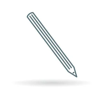 Pencil icon Stock Illustration