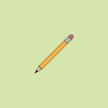 Pencil icon Stock Illustration