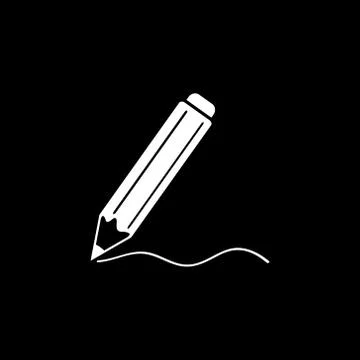Pencil icon Stock Illustration
