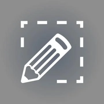 Pencil icon stock vector illustration flat design Stockillustratie