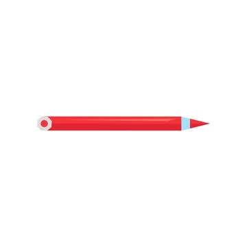 Pencil icon symbolizing writing, note taking, editing, sketching, education 스톡 일러스트