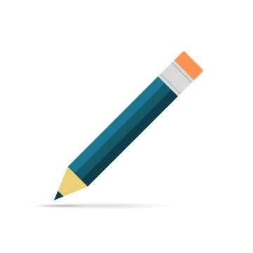 Pencil icon. Vector illustration Stock Illustration