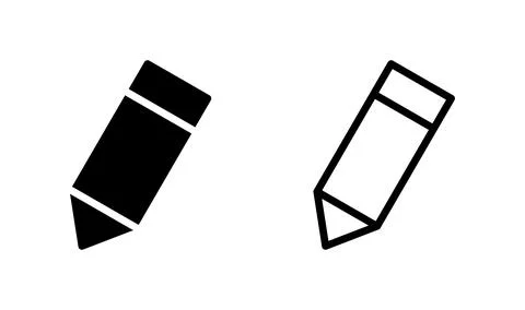 Pencil icon vector. pen icon. edit icon vector Stock Illustration
