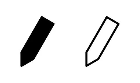 Pencil icon vector. pen icon. edit icon vector Stock Illustration