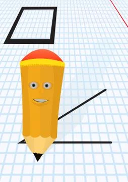 Pencil. Stock Illustration