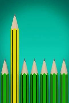 The pencil Stock Illustration
