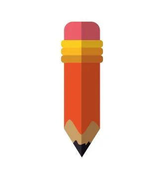 Pencil instrument write draw icon. Vector graphic Illustrazione stock